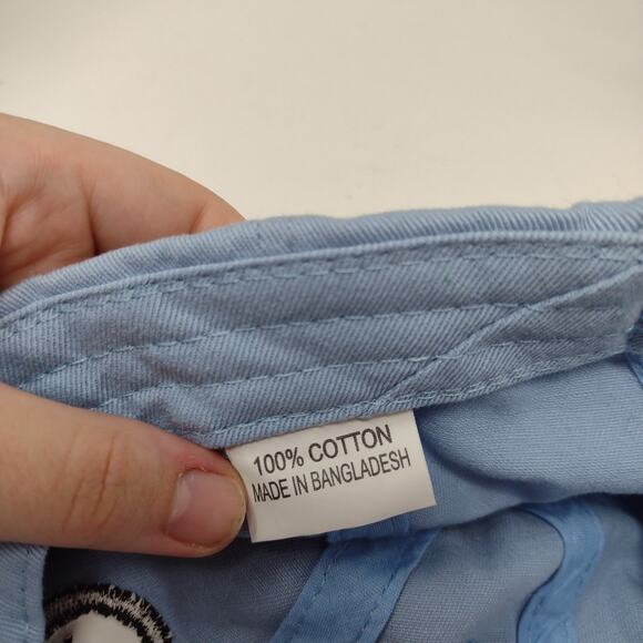 Kappa Alpha Theta Slideback Hat Embroidered Logo Blue Fraternity Sorority - Picture 9 of 10